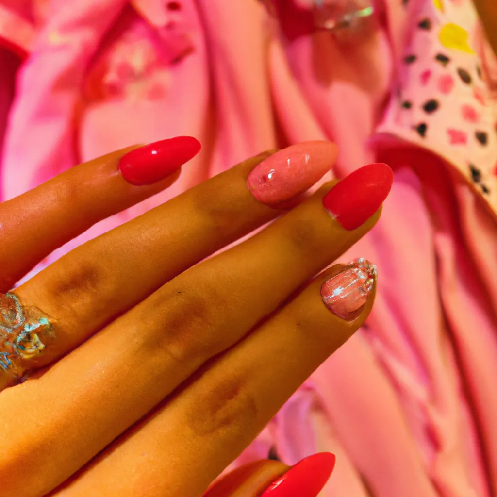 Jakie paznokcie do różowej sukienki